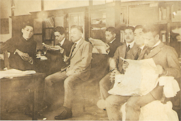 小倉支店の社員。戦前戦後を通じて、炭鉱関係の需要に応えました。